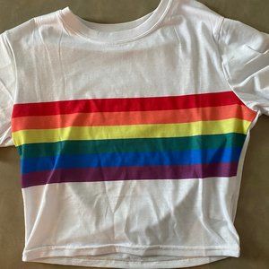Rainbow Crop Top